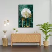 Wallity Slika od kalenog stakla 110x70cm
