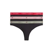 Tommy Hilfiger Underwear Tangice kaki/staro roza/rdeča/črna