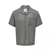 Only & Sons Srajca ONSLAURENCE  bazaltno siva