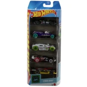 Hot Wheels: Cyber Noir 5-delni komplet avtomobilčkov 1/64 – Mattel