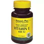 Vitamin E 400 IU-pomiješani tokoferoli - 60 Gel-kapsule