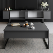 Hanah Home HANAH HOME Luxe Set - Anthracite, Black garnitura pohištva za dnevno sobo, (20815908)