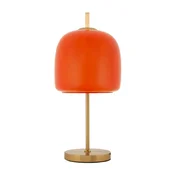 Narancasta/u zlatnoj boji metalna stolna lampa sa staklenim sjenilom (visina 53 cm) Oldy – Mauro Ferretti