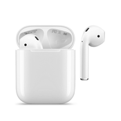 Brezžične slušalke Apple Airpods 2, s Polnilnim ovitkom - Bela