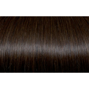 Seiseta Keratin Fusion Extensions Curly 40/45 cm - 6 čokoladno rjava