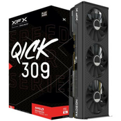 XFX Speedster QICK 309 AMD Radeon RX 7600 XT grafična kartica, 16 GB GDDR6 (RX-76TQICKBP)