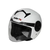 MVX P5 Jet kaciga za motor, bela, velicina L