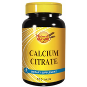 Natural Wealth Kalcijev Citrat, 100 tablet