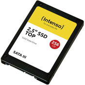 INTENSO SSD Disk 2.5 256GB SATA III Top SSD-SATA3-256GB/Top