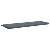 Vidaxl Blazina za klop SOEST 100% poliester Modra 150 x 50 x 5 cm