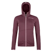 Ženski pulover Ortovox Fleece Light Hoody Womens Chestnut M