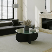 HANAH HOME Sto za dnevnu sobu Bubble Black