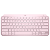 Logitech MX Keys Mini Illuminated Bežicna tastatura, Pozadinsko osvetljenje, Roze