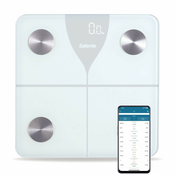 Salente SlimFit, osobna dijagnostička fitness vaga, Bluetooth, bijela