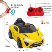Auto na akumulator Jagor Žuti 309338