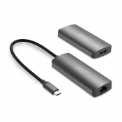Digitus line extender TipC - HDMI RJ45-RJ45 do 30m 4K/120Hz DS-55343
