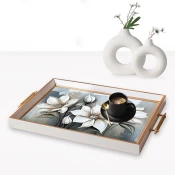 Aberto Design Poslužavnik TPB9838 50 x 29 x 3.5 cm, Šareni
