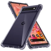 TPU gel ovitek Techsuit Shockproof za Google Pixel 6 - smoke black