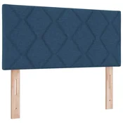 Vidaxl Vzglavje Modra 90 cm blago