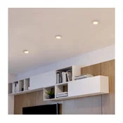 Eglo 902262 - Komplet 3x vgradnih točkovnih LED svetilk BARRANCO LED/4,8W/230V bele