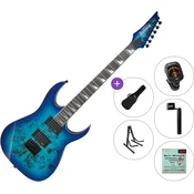 Ibanez GRGR221PA-AQB Standard SET Aqua Burst Elektricna gitara