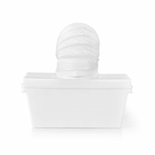 NEDIS Indoor Condensation Box | Suitable for: Tumble Dryers | 5 l | 1.5 m | 105 mm | White