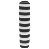Mreža za privatnost antracit i bijela 1x10 m HDPE 150 g/m2