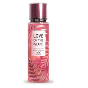Cvetlična meglica za telo LOVE ON THE ISLAND AQC FRAGRANCES BODY MIST 236 ml
