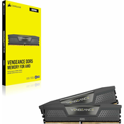 RAM pomnilnik PC-51200 32GB, CORSAIR Vengeance, CMK32GX5M2B6400Z32, DDR5 6400MHz, kit 2x16GB