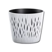 Prosperplast Prevleka za cvetlični lonec SANDY 2v1 plastična mat d19x17cm