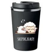 shumee Premium termo vrček s potiskom Sheeping Beauty Sheep 350ml 0.35l KT_025