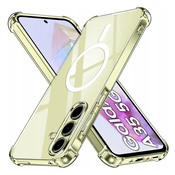 Hibridni ovitek Techsuit Shockproof MagSafe za Samsung Galaxy A35 - clear