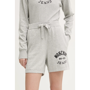 Bombažne kratke hlače Moschino Jeans