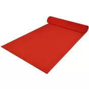 vidaXL Preproga Rdeča 1 x 5 m Poliester