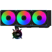 Lian Li Hydroshift II LCD-C 360CL ARGB Black 2.1 IPS LCD CPU Vodeno hladenje GHS2LCD36RB