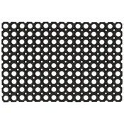 Vidaxl Predpražnik pravokoten 40x60 cm guma