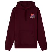 Moški pulover CCM Winter Pullover Hoodie Dark Cherry L