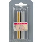 Umjetnički Pastel Carré sepsa svijetla i sanguine spaljeno, 7x7 mm Cretacolor 2 kom na blisteru
