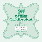 Optima Goldbrokat E 4/4 Soft Loop End Violinska struna