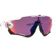 Oakley Jawbreaker Polished White prizm road Gr. Uni