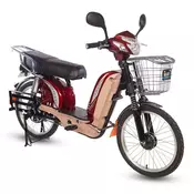 Elektricni bicikl 22 inca GLX-A-2 (D/S) 250W 48V/12Ah crvena 330021