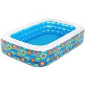 Spartan Floral Kids djecji bazen na napuhavanje, plava