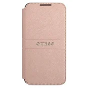 slomart Etui Guess Saffiano Stripe za Samsung Galaxy S22+ - roza