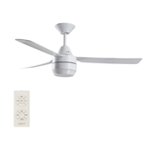 Lucci Air 213016 - Stropni ventilator CALYPSO 1xGX53/45W/230V bijela