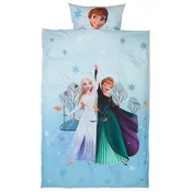Set decje posteljine FROZEN 140x200 svetlo plava