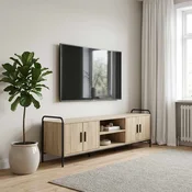vidaXL TV omarica 167,5 x 33 x 50 cm Sonoma hrast Inženirski les