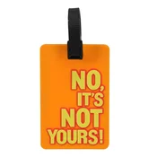 Travelite PVC Luggage Tag Orange