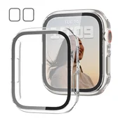 Infostyle Zaščitni ovitek z zaščito zaslona za Apple Watch 9/8/7 45 mm – prozorna