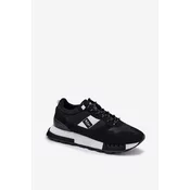Warm Men Sneakers On Platform Lee Cooper LCJ-25-03-3378M Black