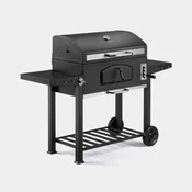 VonHaus prenosni žar na oglje/ Smoker American Style